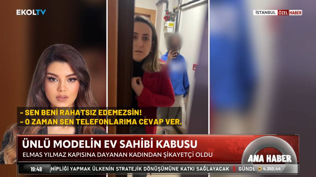 Ünlü modelin ev sahibi kabusu! Gece yarısı tehdit, hakaret, takip… 6